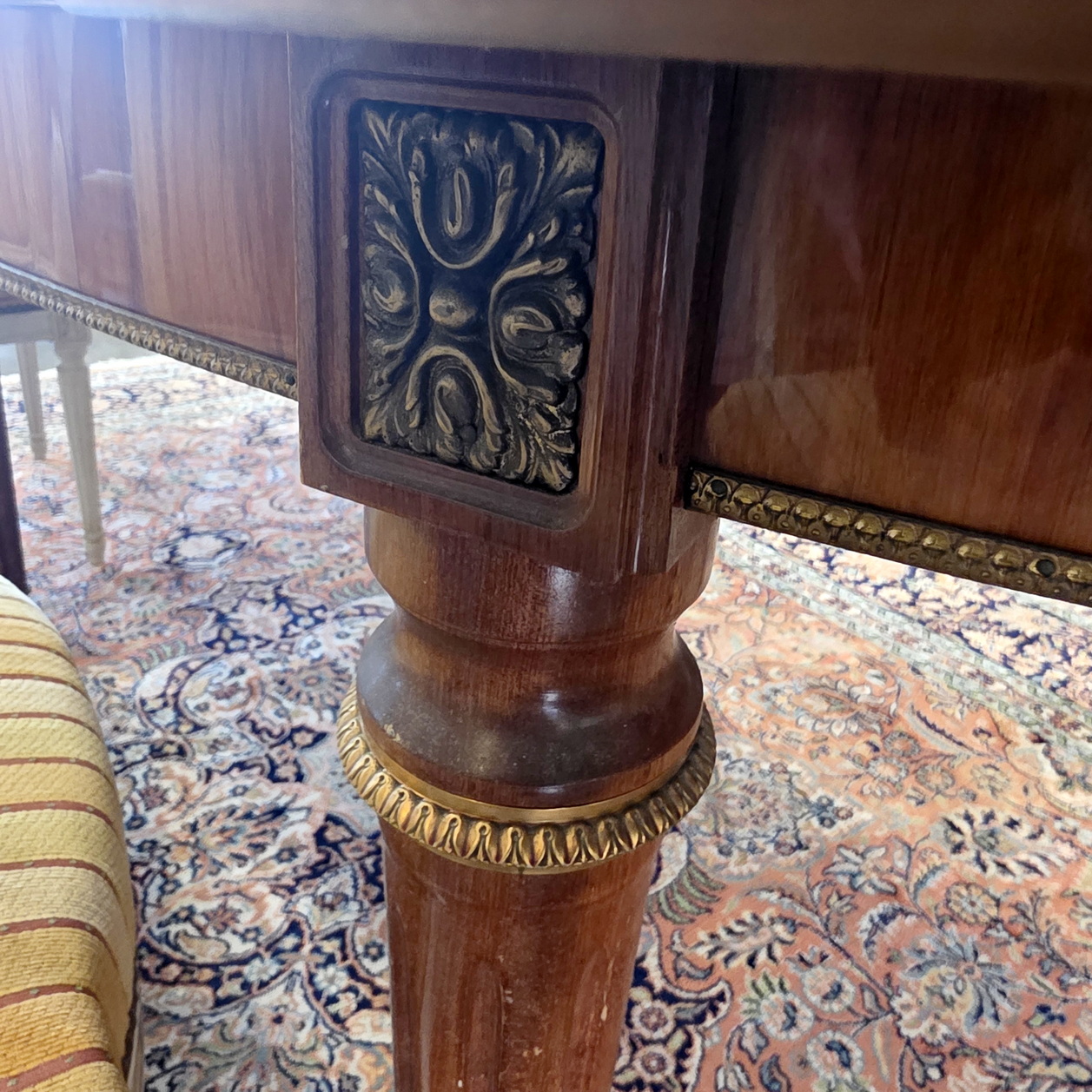 A French Louis XVI Dining Table A French Louis XVI Dining Table